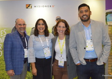 Joe Merenda, Hana Mohsin, Nicole Zapata and Pete Hernandez with Misionero.